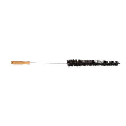 Long Radiator Brush with Wooden Handle for Cleaning Between Radiator Fins