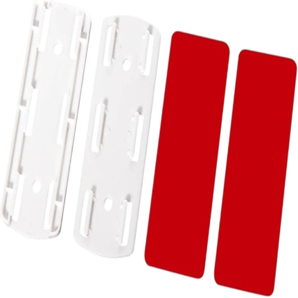 Cable Organiser for Extension Leads with Self-Adhesive Wall Bracket for Cable Management and Less Cable Clutter