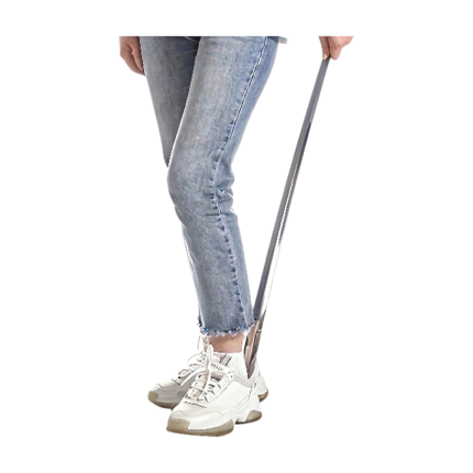 Extra Long Shoe Horn for Ergonomic Use and Gentle, Easy Donning of Shoes in Daily Life