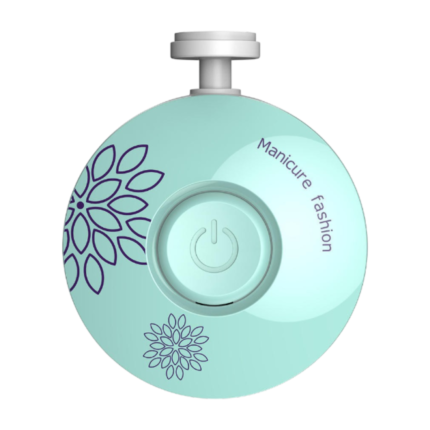 Electric Baby Nail File with Replaceable Grinding Heads for Gentle Nail Care at Home