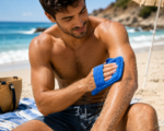 Sandentferner-Handschuh für Strand und Urlaub – Bild 2