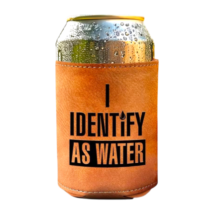 Insulated Can Holder in Neoprene with Humorous Design