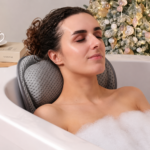 Badewannenkissen mit Nacken- und Rückenstütze aus 4D-Mesh – Bild 2