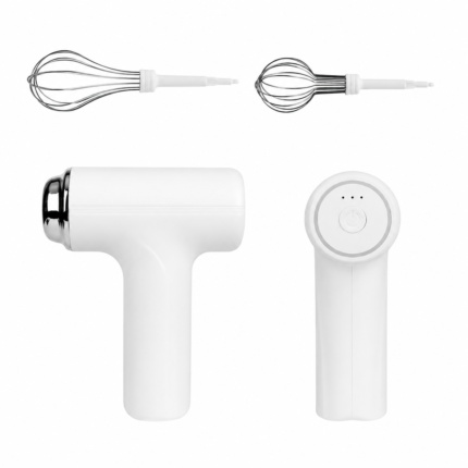 Wireless Hand Mixer with Two Whisks and USB Charging