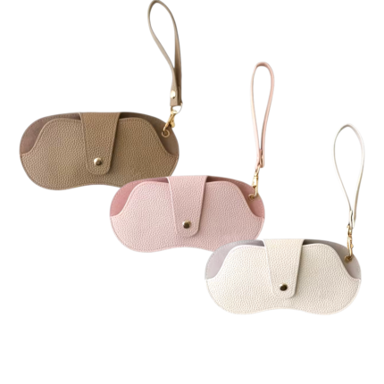 3 Pack Glasses Cases with Strap and Carabiner