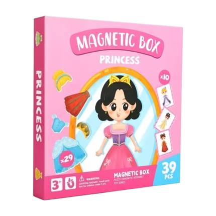 Magnetic Dressing Book with 39 Pieces for Creative Play
