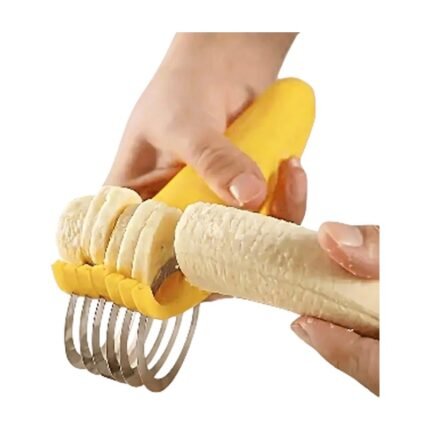 Banana and Cucumber Slicer for Even Slices and Easy Cutting of Fruit and Vegetables