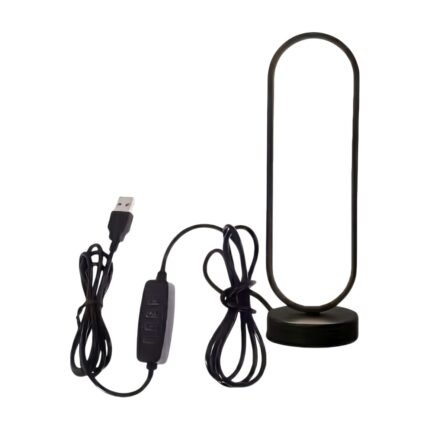 LED-Nachttischlampe mit Touch-Steuerung und USB-Stromversorgung im modernen Design für Nachttisch und Tisch