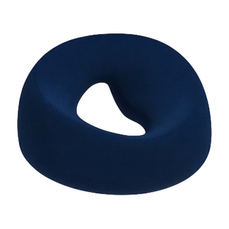 Stütz-Nackenkissen in Dunkelblau, Grau und Rosa mit ergonomischer Form zum Ausruhen und für Reisen Stütz-Nackenkissen in Dunkelblau, Grau und Rosa mit ergonomischer Form zum Ausruhen und für Reisen