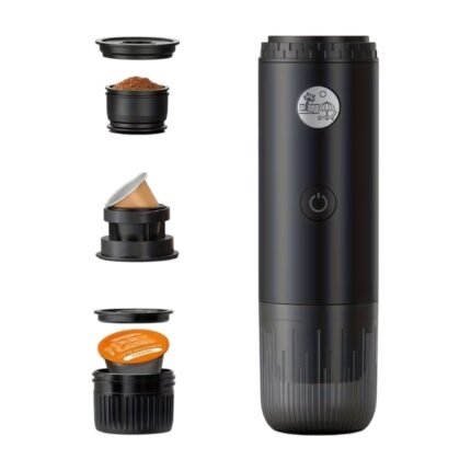 Portable Espresso Machine 3-In-1 with Self-Heating and 19 Bar