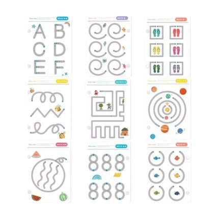 Reusable Writing Practice Book for Children – 96 Pages