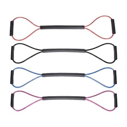 Resistance Band for Boxing with Handles for Punching Technique, Kicking and Training of Legs and Arms