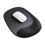 Ergonomisches Mauspad mit Handgelenkauflage in Rosa, Grün, Grau, Gelb und Schwarz mit weicher Stütze – Bild 4