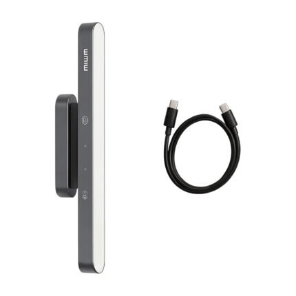 Magnetic Rechargeable LED Light Bar with Touch Controls and USB-C Cable