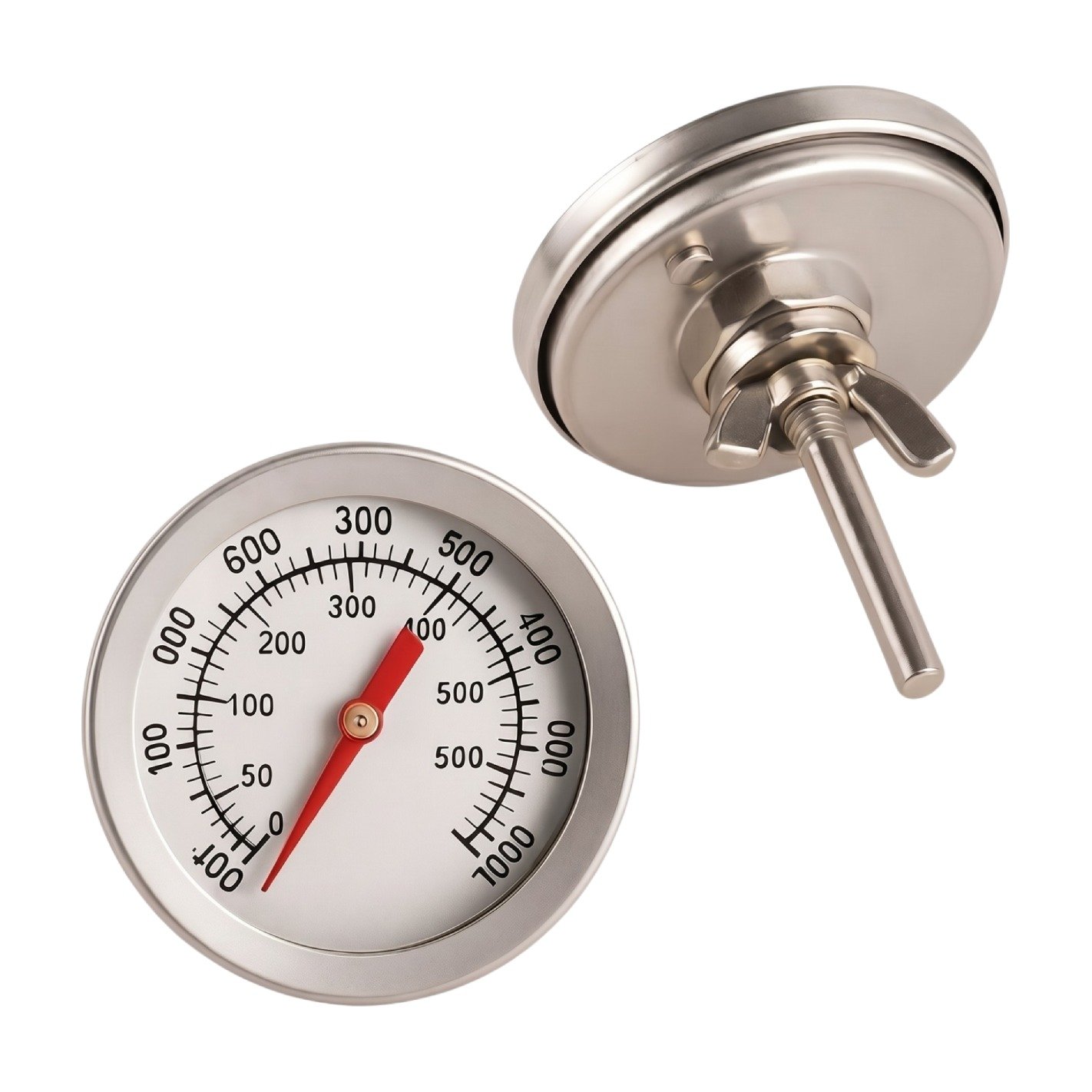 ef-33820-43369-fyld85 Backofenthermometer aus Edelstahl für präzise Temperaturkontrolle beim Kochen, Backen und Grillen