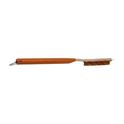 Pizza Brush with Long Handle for Cleaning Pizza Stones and Grill Grates with Good Reach