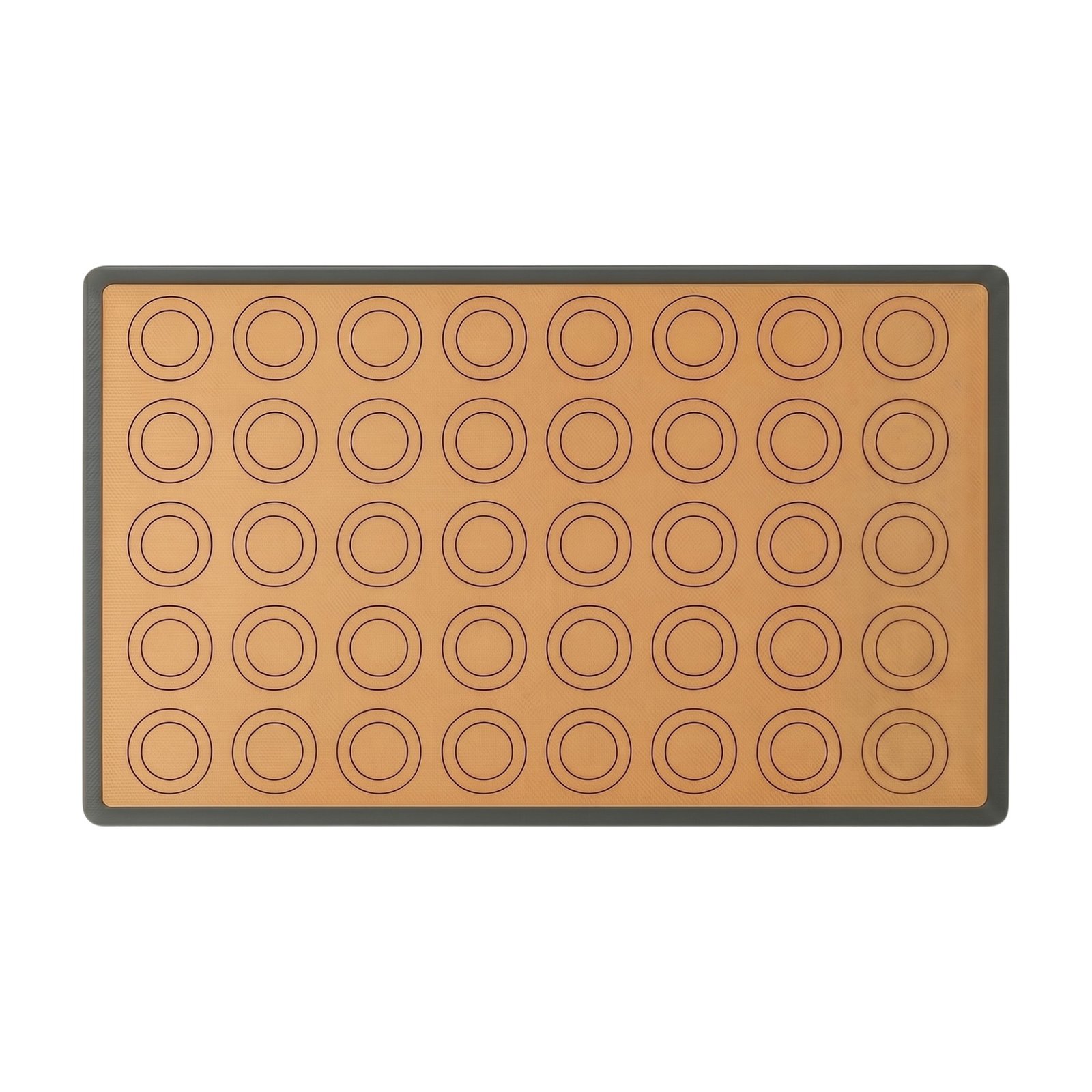 ef-34273-43799-fyld85 Silikon-Backmatte mit markierten Kreisen, Antihaft-Oberfläche und rutschfester Unterseite – Bild 1
