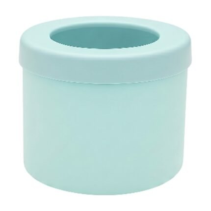 Silicone Ice Cube Container in Mint for Practical Storage and Easy Serving
