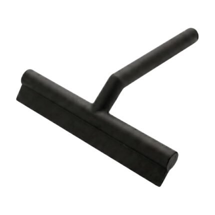 Silicone Window Squeegee for Streak-Free Drying of Glass and Tiles with Ergonomic Handle