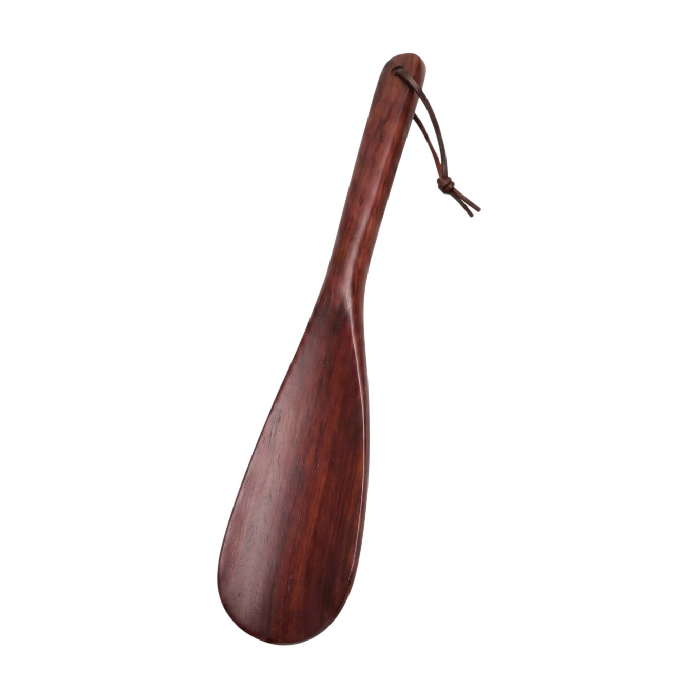 ef-34378-44360-fyld85 Schuhlöffel aus Holz mit Lederschlaufe zum Aufhängen für einfaches Anziehen und sanfte Hilfe, die Form des Schuhs zu erhalten – Bild 1