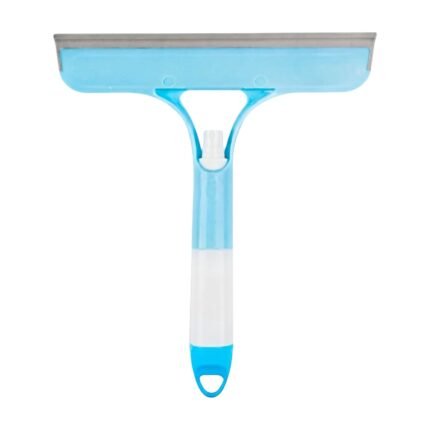 Window Cleaner with Integrated Spray Function and Practical Wiping for Windows and Glass