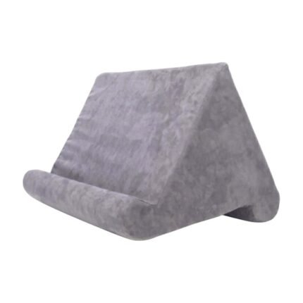 Tablet Cushion with Stable Support, Side Pockets and Removable Cover