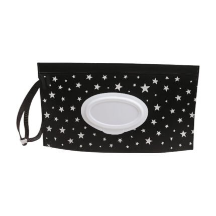 Wet Wipe Case with Dispenser Opening and Resealable Opening for Easy Access in Everyday Life