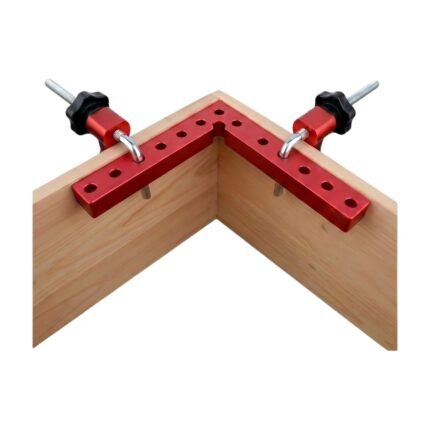 Angle Clamp for 90-Degree Joint with Precise Clamping and Stable Support for Wooden Workpieces
