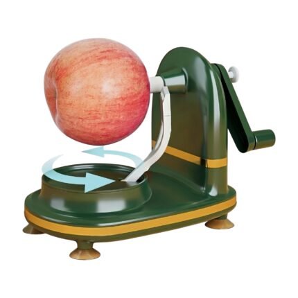 Hand-Crank Apple Peeler with Suction Base