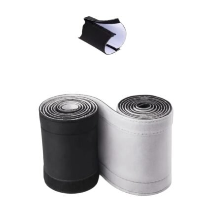 Cable Sleeve for Organising Cables with Velcro Closure for Neat Cable Management at Desk and TV