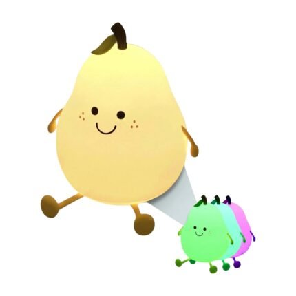 Child's Lamp in Pear Shape with Soft LED Light and Cosy Look for the Children's Room