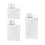 Aufbewahrung für Waschpulver mit Deckel und Messbecher 1100 ml, 1800 ml und 2300 ml