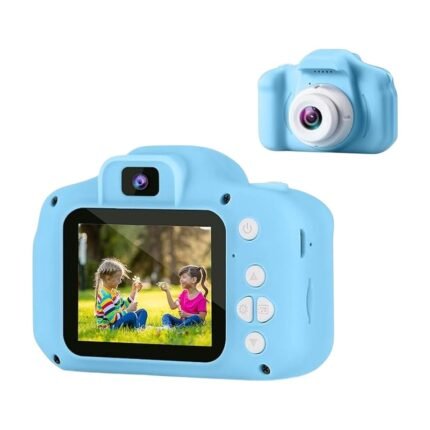 Camera for Children with Screen and Soft Protective Cover for Play at Home and on the Go