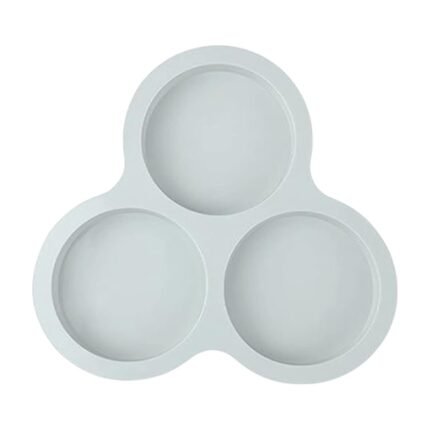 Omelette Silicone Mould for Air Fryer with 3 Compartments for Separate Portions and Quick Preparation