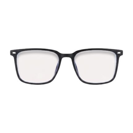 Bluelight Glasses in Black and Pink with Square Frame and Filter for Digital Screens