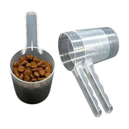 Measuring Spoons for Dog and Cat Food with Scale – 2 Pcs.