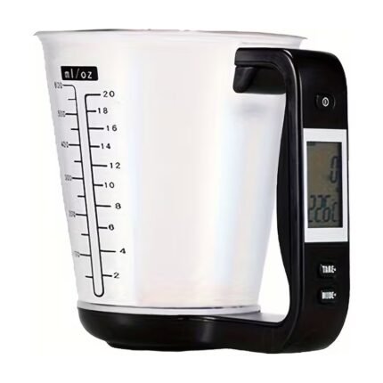 Digital Measuring Jug with Scale and Thermometer – 600 Ml