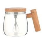 Elektrischer selbstrührender Becher aus Glas – 400 ml