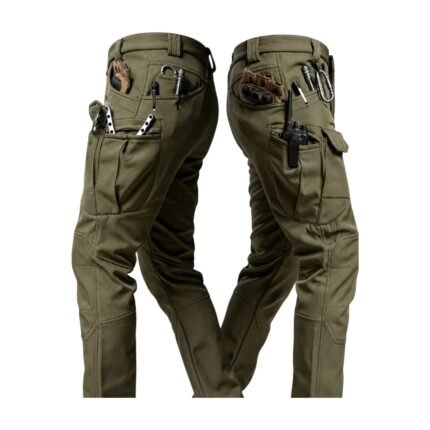 Cargo Trousers for Men with Stretch and Multiple Pockets