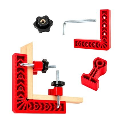 90-Degree Angle Clamp for Woodworking – 7 Pieces