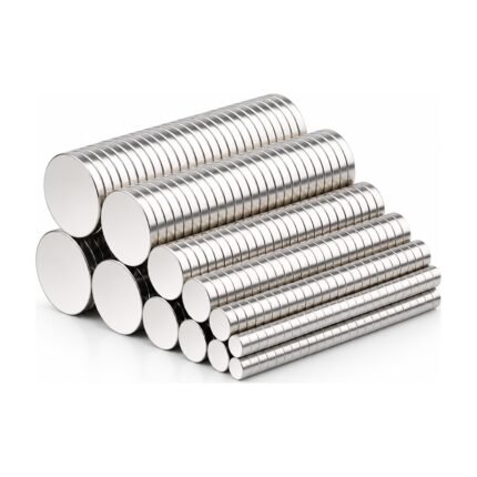 Set of Round Mini Magnets in 6 Sizes – 320/399 Pcs.