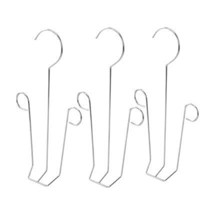 3 Shoe Drying Hangers in Stainless Steel for Hanging