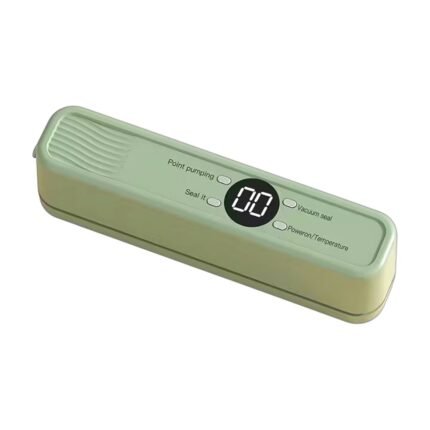 Portable Vacuum Sealer with 60 KPa Suction, USB-C and 1200 MAh Battery