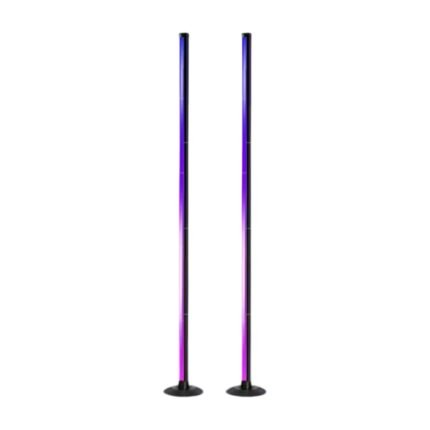 2 Pcs. Smart LED Floor Lamps with App and Remote Control