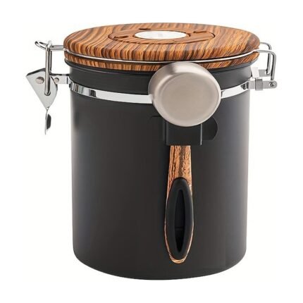 Coffee Container for Coffee Beans 1.5 L in 304 Stainless Steel