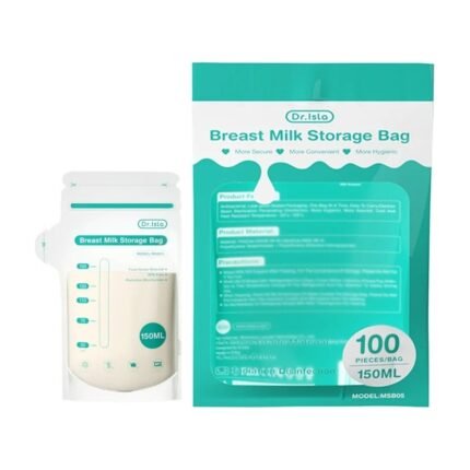 Breast Milk Bags 150 Ml with Double Sealing - 100 Pcs.