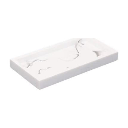Badablage aus Kunstmarmor für Seife und Accessoires