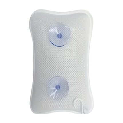 Bath Cushion with 2 Suction Cups for Neck and Back