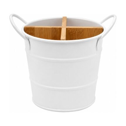 Cutlery Holder with 4 Compartments for Kitchen Utensils