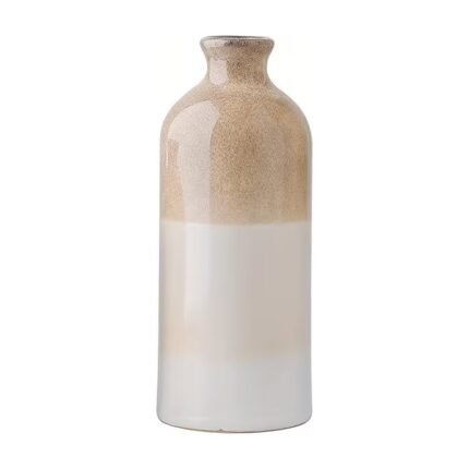 Rustic Ceramic Vase for Flowers and Home Decor